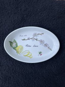 Vintage Porcelain Bowl Apilco, Elyssian Garden
