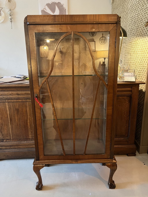 English Wooden Display Case