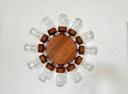 Ruota delle spezie in teak Digsmed d'epoca