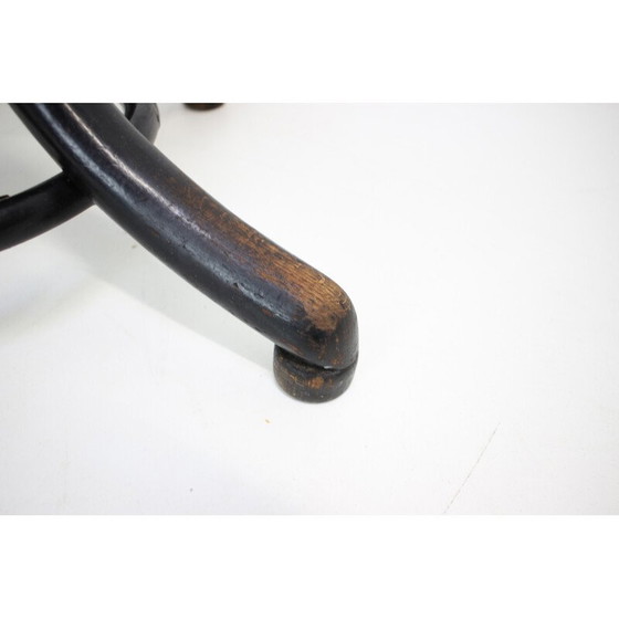 Image 1 of Vintage adjustable piano stool for Thonet, Czechoslovakia 1920