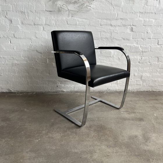 Image 1 of Knoll International - Brno cantilever chair - Black leather