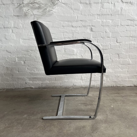 Image 1 of Knoll International - Brno cantilever chair - Black leather