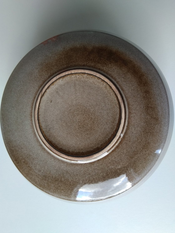 Image 1 of Potterie De Driehoek Huizen sauce boat, bowl with underplate