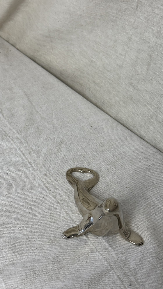 Image 1 of Vintage Walrus Bottle Opener