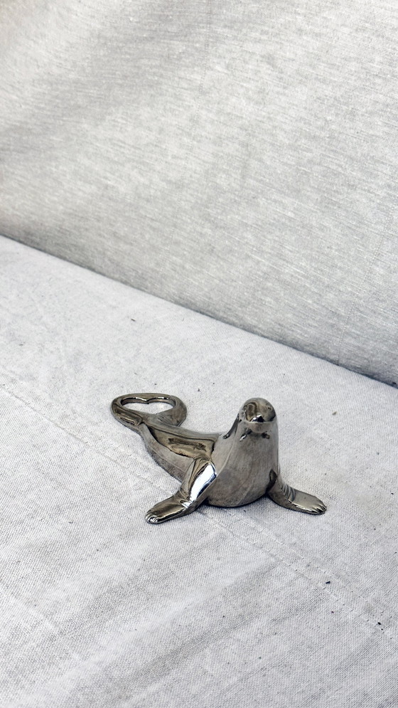 Image 1 of Vintage Walrus Bottle Opener