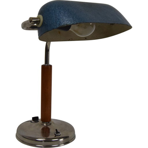 Mid-century adjustable table lamp, Czechoslovakia 1950s