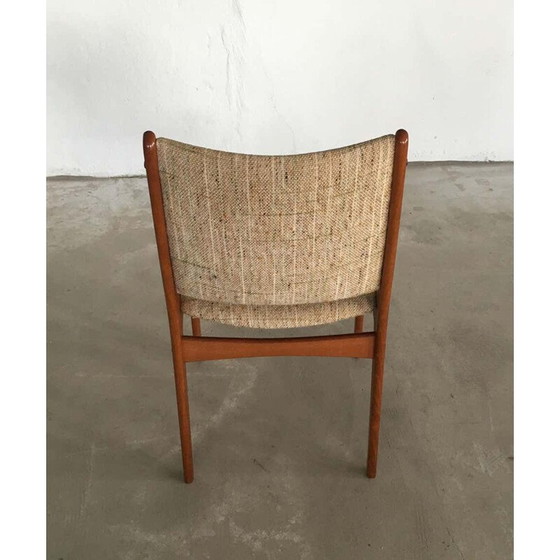 Image 1 of Set of 6 vintage teak dining chairs by Johannes Andersen for Uldum Møbler, Denmark 1960