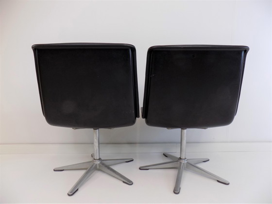 Image 1 of 2x Wilkhahn Delta dining chairs