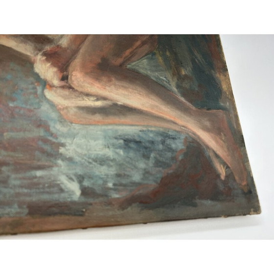 Image 1 of Vintage Art Deco oil on canvas, 1920-1930