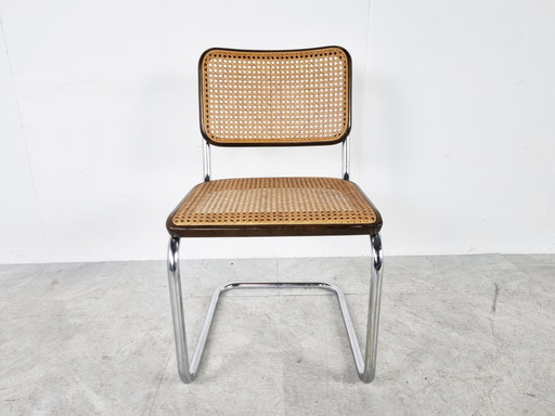 Thonet, S32 dining chair by Marcel Breuer