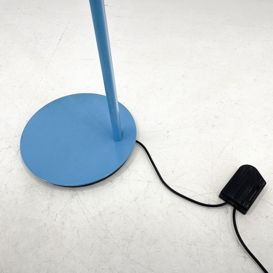 Image 1 of Vintage glass Vetri Murano and metal floor lamp, Italy 1970s