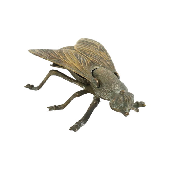 Image 1 of Copper Fly Ashtray Italy