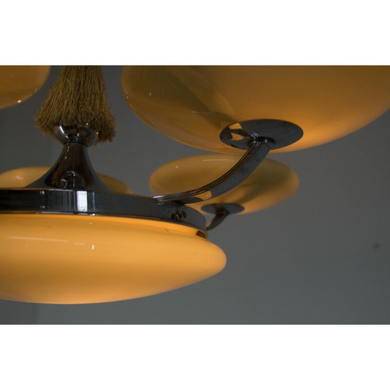 Image 1 of Lampadario art déco vintage, 1930