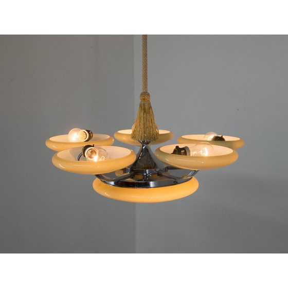 Image 1 of Lampadario art déco vintage, 1930