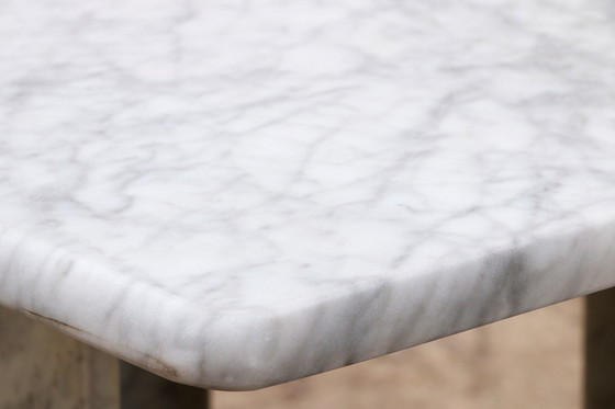 Image 1 of Italian Marble coffee table timeless design from the 70s