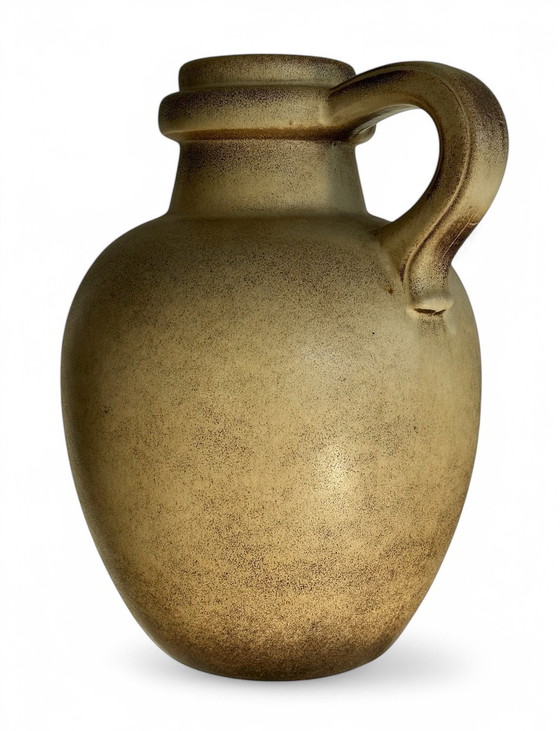 Image 1 of West Germany Floor Vase 486-38 Vintage 1970s