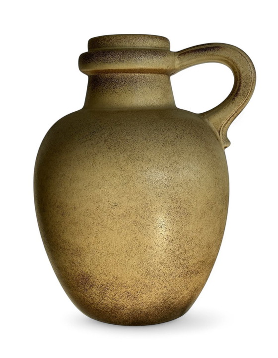 Image 1 of West Germany Floor Vase 486-38 Vintage 1970s