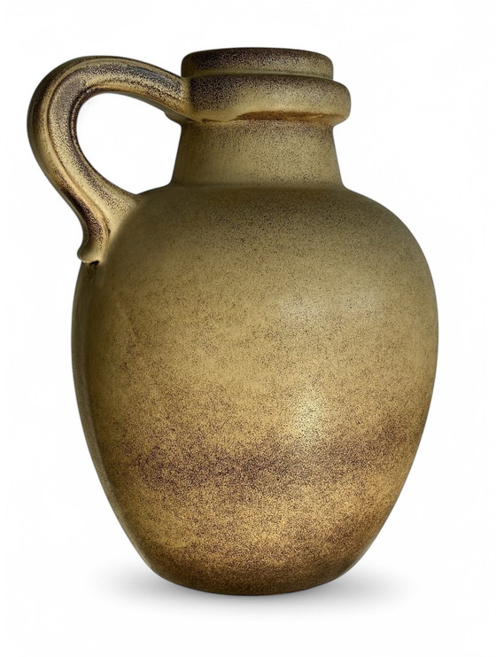 Image 1 of West Germany Floor Vase 486-38 Vintage 1970s