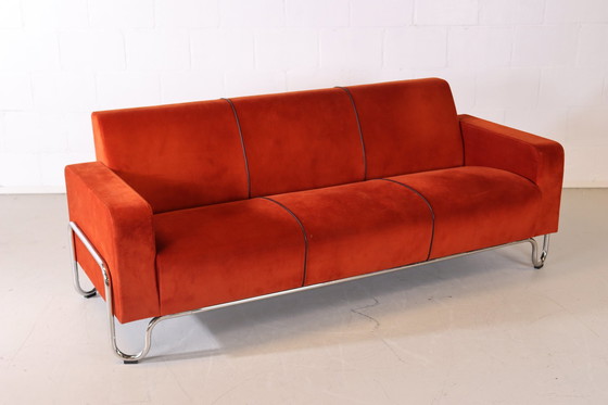 Image 1 of Gebr van der Stroom Dutch Originals model Gispen 441 sofa