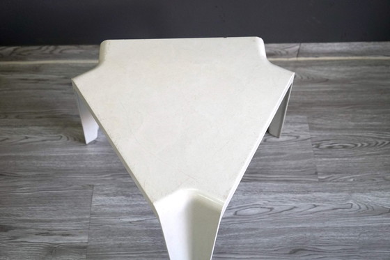 Image 1 of Table basse blanche Mid Century par Helmut Bätzner pour Bofinger