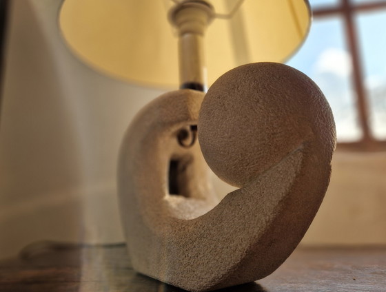 Image 1 of Stone Lamp By Albert Tormos, France