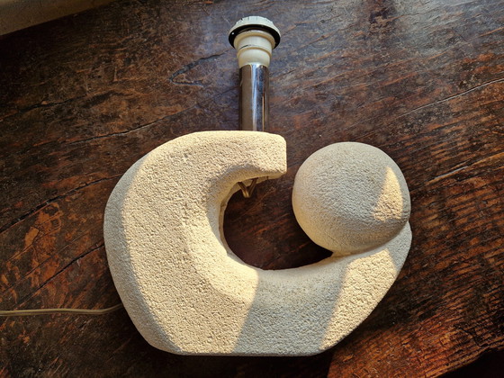 Image 1 of Stone Lamp By Albert Tormos, France