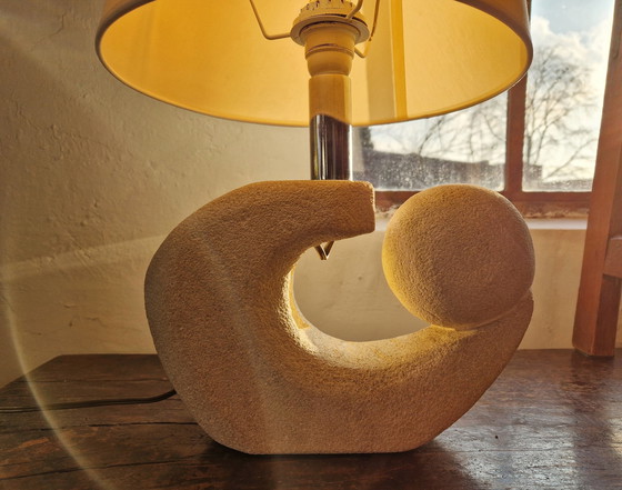 Image 1 of Stone Lamp By Albert Tormos, France
