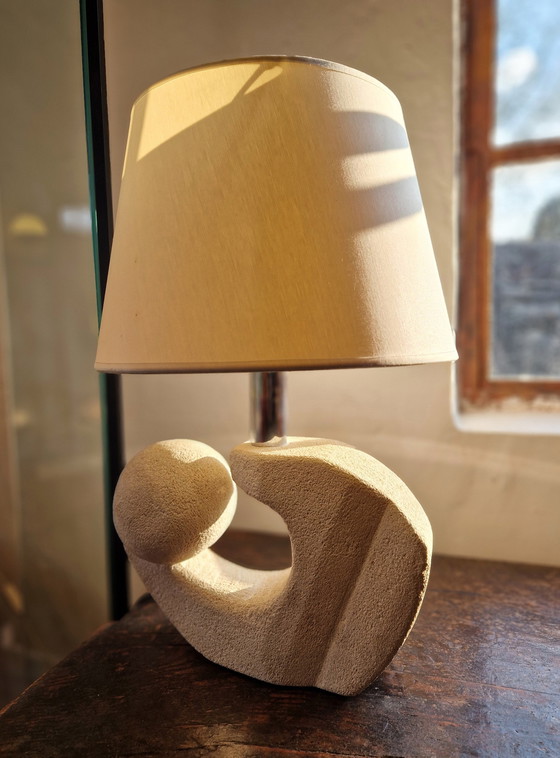 Image 1 of Stone Lamp By Albert Tormos, France