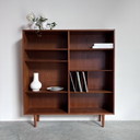 Vintage Hundevad Bookcase Vinyl Compartment 