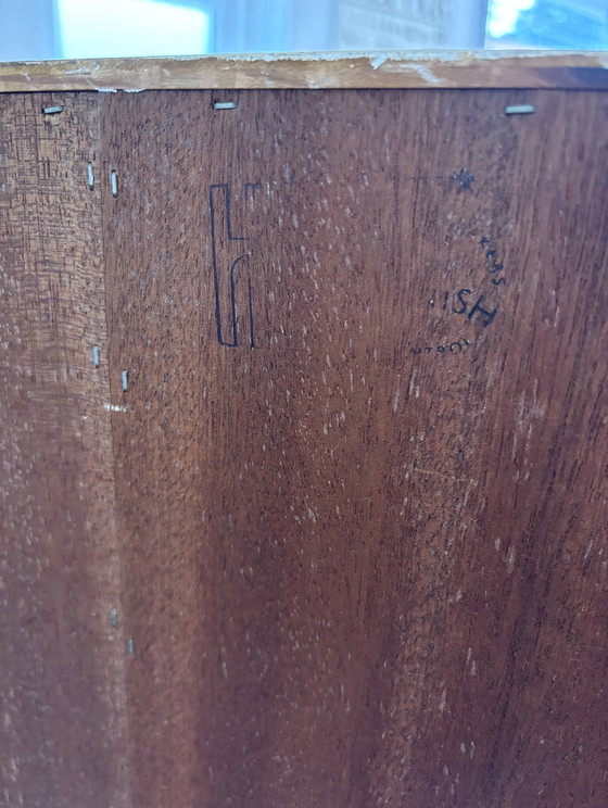 Image 1 of Libreria vintage Hundevad con scomparto per vinile 