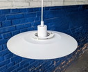 Lampe suspendue vintage danoise Lyfa