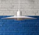 Lampe suspendue vintage danoise Lyfa
