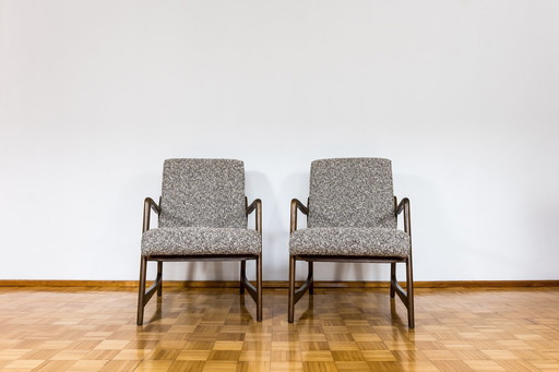 Pair Of Armchairs, Type 364 By Barbara Fenrych-Węcławska, Poland, 1960’S