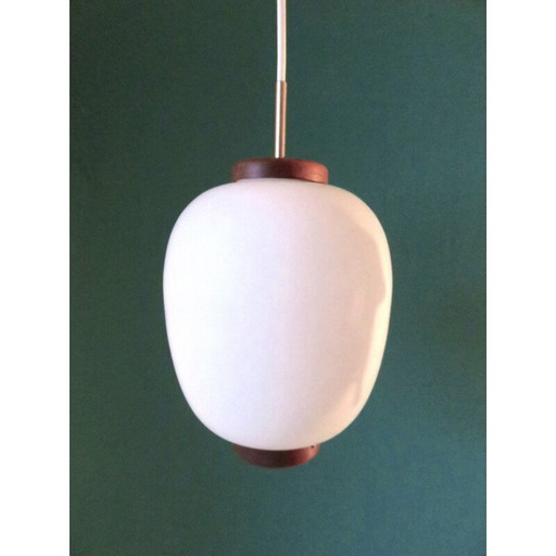 Danish pendant lamp, Bent KARBLY - 1950s