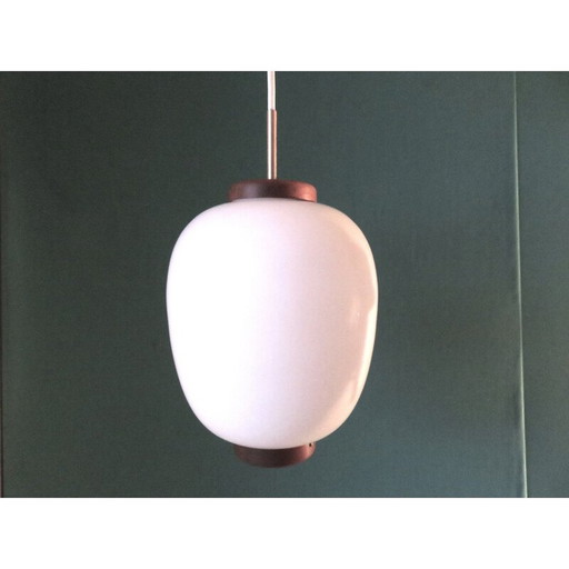 Danish pendant lamp, Bent KARBLY - 1950s