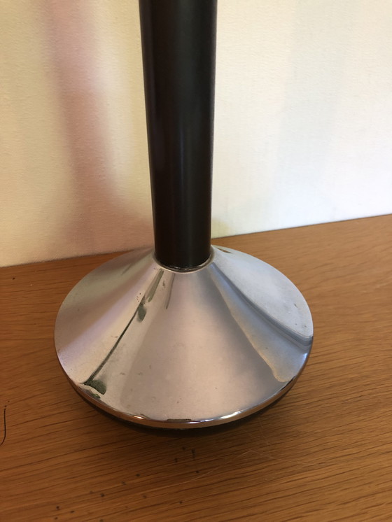 Image 1 of Cendrier à pousser vintage chromé