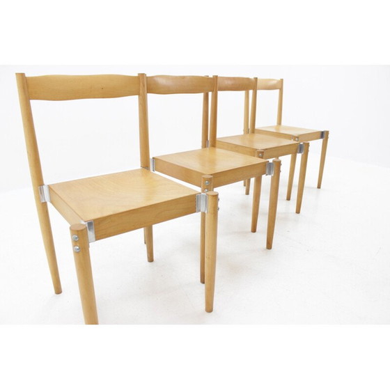 Image 1 of Set of 4 Chairs by Miroslav Navrátil - 1960s