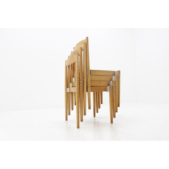 Image 1 of Set of 4 Chairs by Miroslav Navrátil - 1960s
