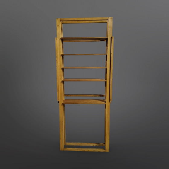 Image 1 of Modernist handmade bookcase by Jan Teeken, Netherlands 1960s