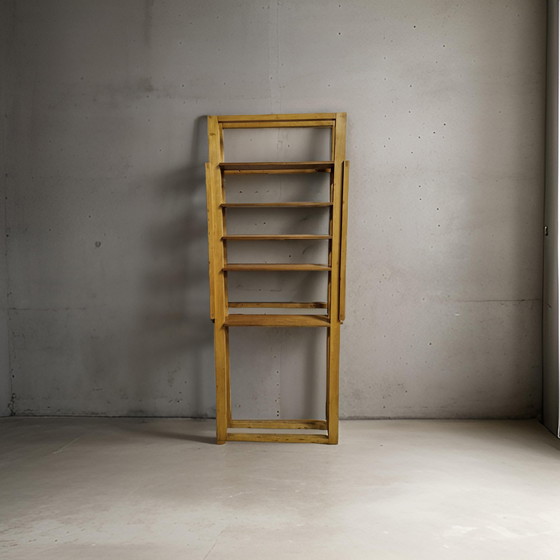 Image 1 of Modernist handmade bookcase by Jan Teeken, Netherlands 1960s