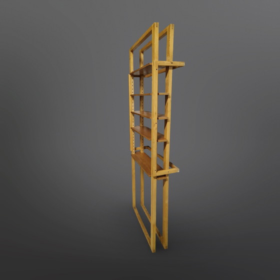 Image 1 of Modernist handmade bookcase by Jan Teeken, Netherlands 1960s