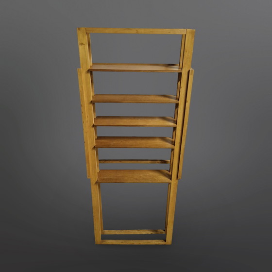 Image 1 of Modernist handmade bookcase by Jan Teeken, Netherlands 1960s