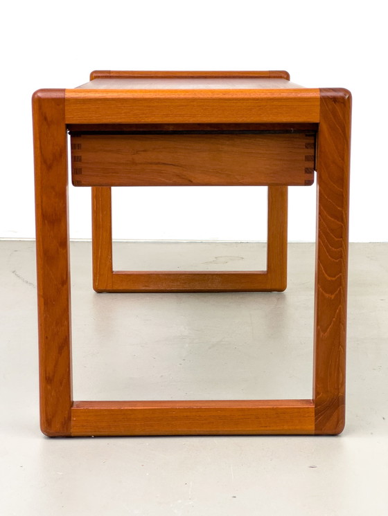 Image 1 of Vintage No. 802 Table With Drawers By Aksel Kjersgaard, 1970S