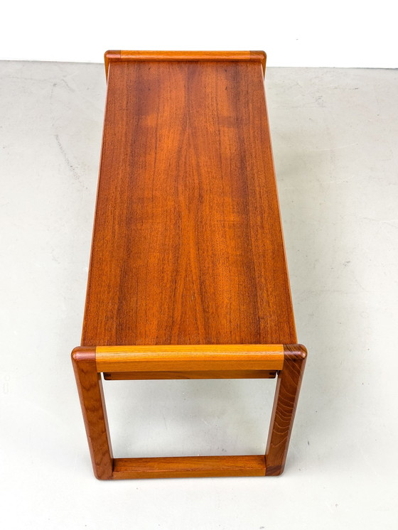 Image 1 of Vintage No. 802 Table With Drawers By Aksel Kjersgaard, 1970S