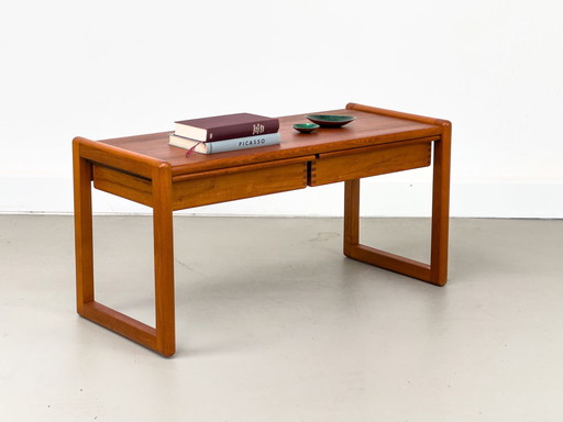 Vintage No. 802 Table With Drawers By Aksel Kjersgaard, 1970S