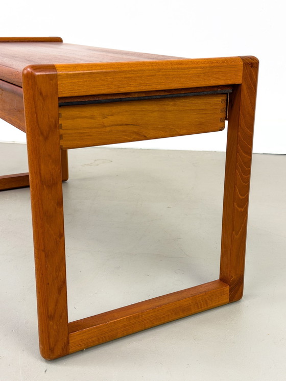 Image 1 of Vintage No. 802 Table With Drawers By Aksel Kjersgaard, 1970S