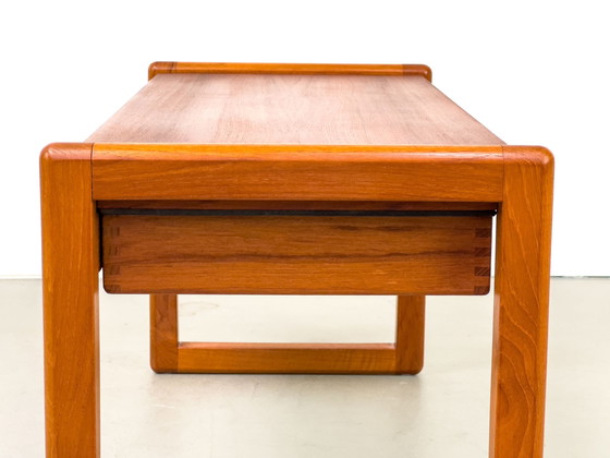 Image 1 of Vintage No. 802 Table With Drawers By Aksel Kjersgaard, 1970S