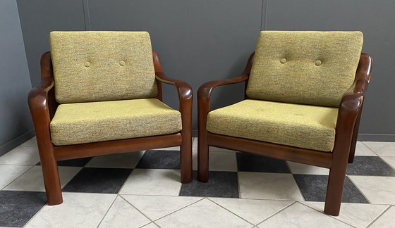 Image 1 of Wilhelm Knoll Easy Chairs , Reupholstered