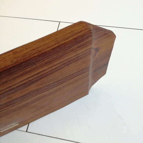 Image 1 of Solid Teak 4 Compartment Serving Tray