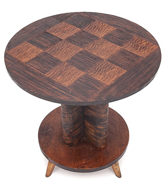 Image 1 of Side Table Or Pedestal Table, 1930